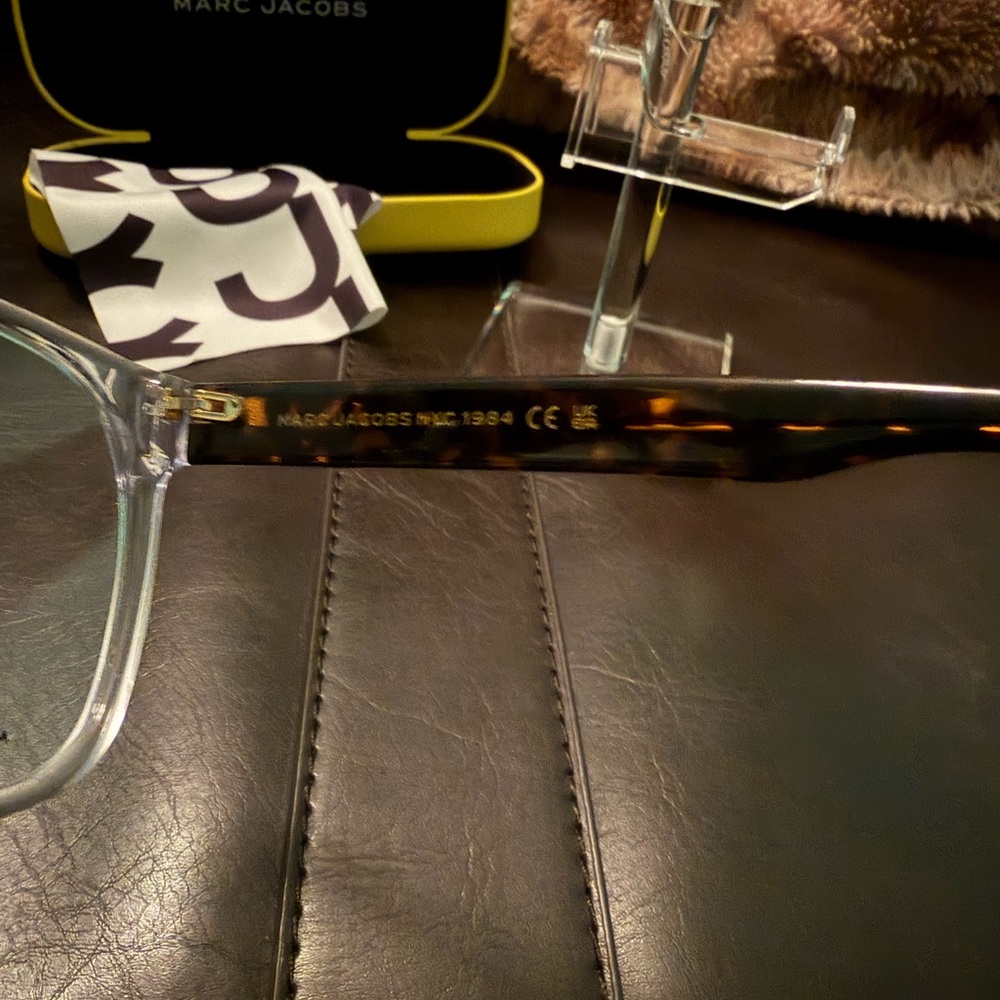 Marc Jacobs Transparent RX Frames NWT - image 3